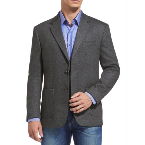 DUCHAMP LONDON Slim Fit Knit Blazer