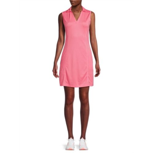 PGA TOUR Airflux Sleeveless Mini Polo Dress