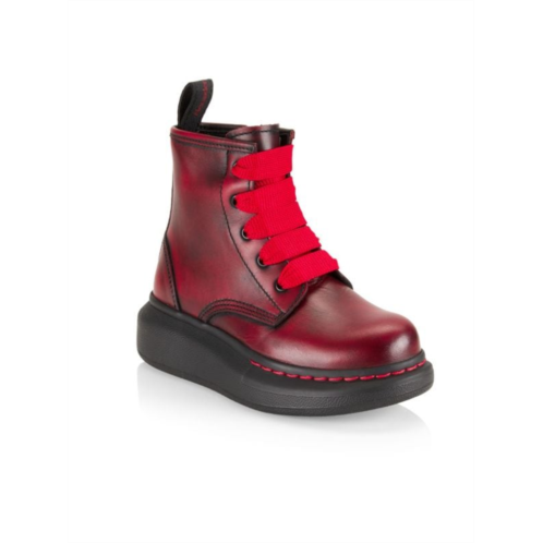 Alexander McQueen Little Boys & Boys Leather Boots