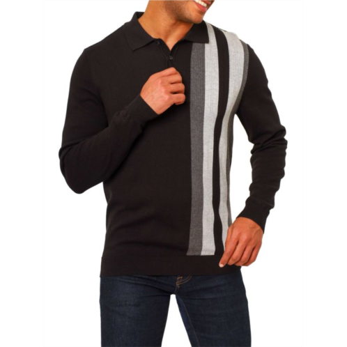 Vellapais Striped Sweater Polo