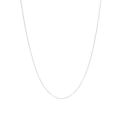 Saks Fifth Avenue Build Your Own Collection 14K White Gold Diamond Cut Cable Chain Necklace