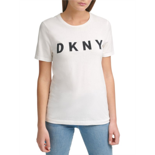 DKNY Foundation Stitched Logo T-Shirt