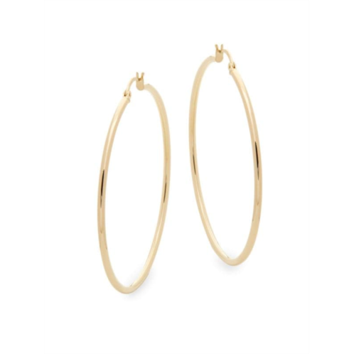 Sterling Forever Vermeil Sterling Silver Hoop Earrings