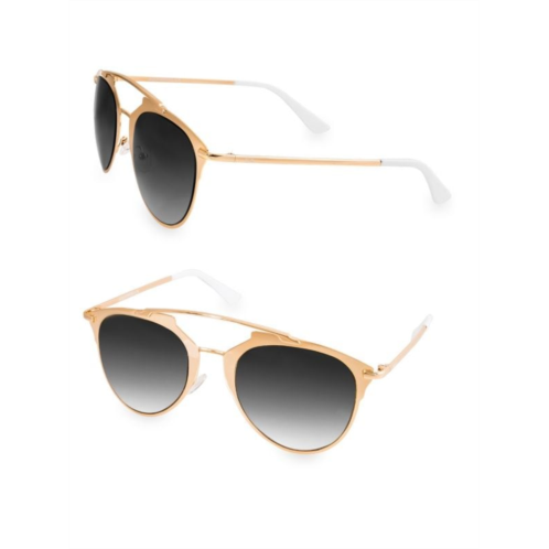 AQS Alfie 52MM Aviator Sunglasses