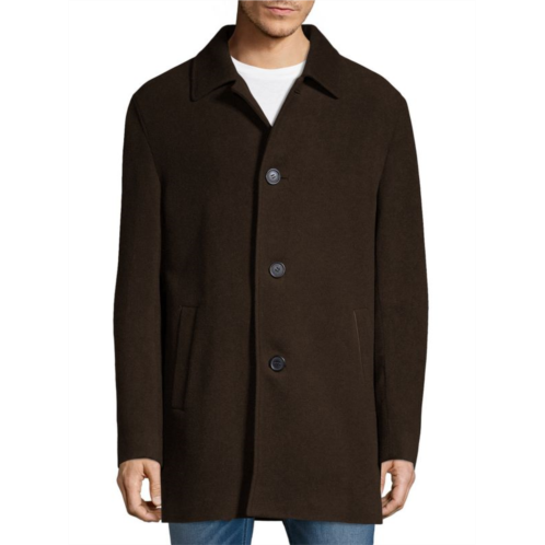 Cole Haan Wool-Blend Italian Topcoat