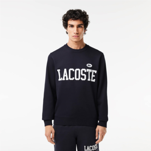 Lacoste Mens Branded Fleece Sweatshirt