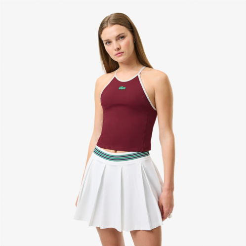 Womens Lacoste x Bandier All Motion Colorblock Tank