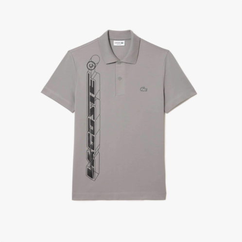 Mens Signature 3D Lacoste Movement Polo