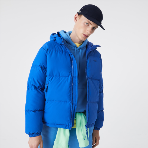 Lacoste Mens Water-Repellent Puffer Jacket