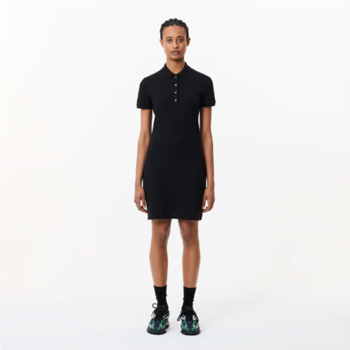 Lacoste Womens Stretch Pique Polo Dress