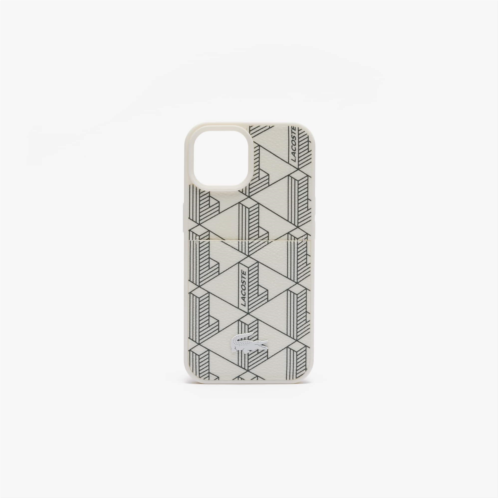 Lacoste Unisex The Blend Croc Print iPhone 15 Case