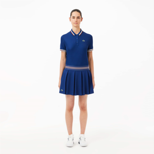 Lacoste Womens Lined Pique Tennis Skirt