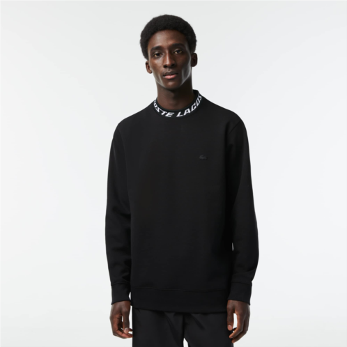 Lacoste Mens Logo Collar Sweatshirt