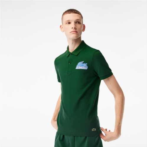 Lacoste Mens Cotton Mini-Pique Polo