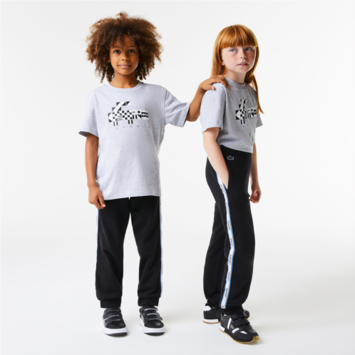 Lacoste Kids Printed Bands Sweatpants