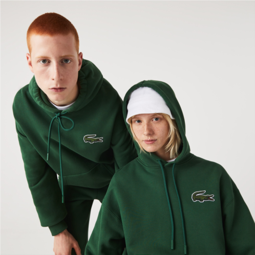 Lacoste Unisex Loose Fit Organic Cotton Hoodie
