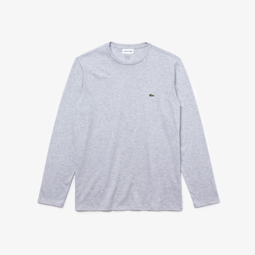 Lacoste Mens Classic Pima Cotton Long Sleeve T-Shirt