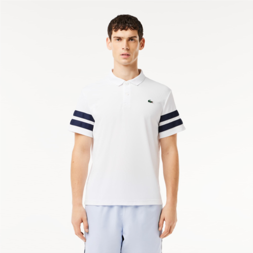 Lacoste Mens Ultra-Dry Colorblock Tennis Polo
