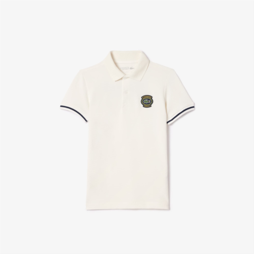 Lacoste Kids Branded Pique Golf Polo