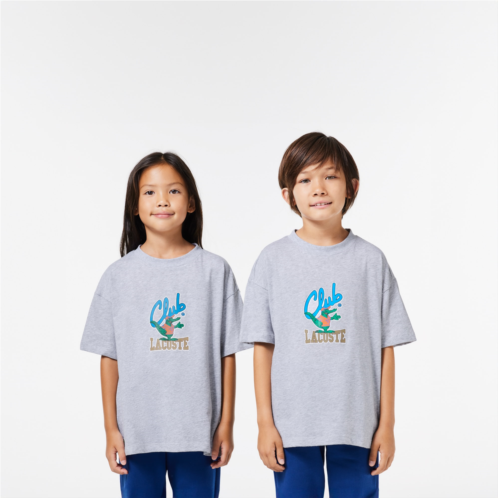 Lacoste Kids Mascot Print T-Shirt