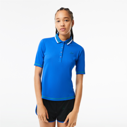 Lacoste Womens Tennis Ultra-Dry Pique Polo