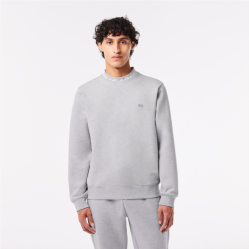 Lacoste Mens Logo Collar Sweatshirt