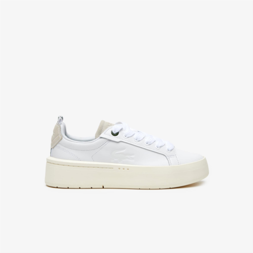 Lacoste Womens Carnaby Platform Leather Sneakers