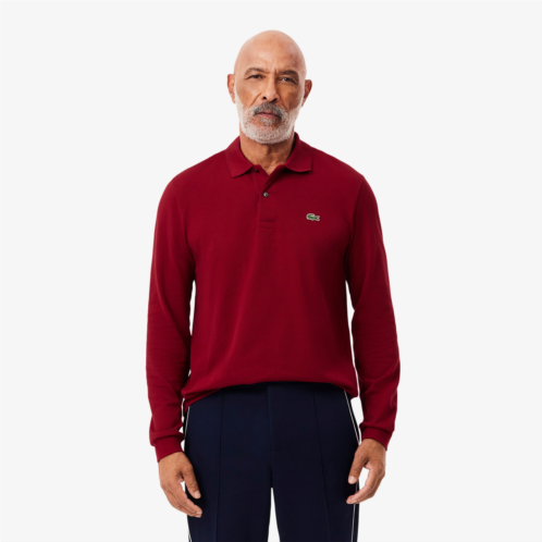 Lacoste Mens Classic Fit Long Sleeve L.12.12 Polo