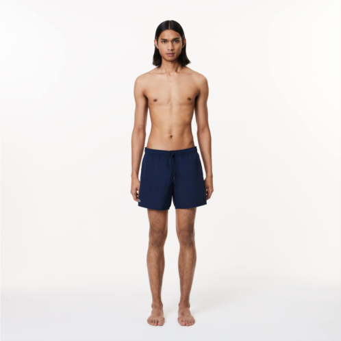 Lacoste Mens Quick-Dry Swim Trunks