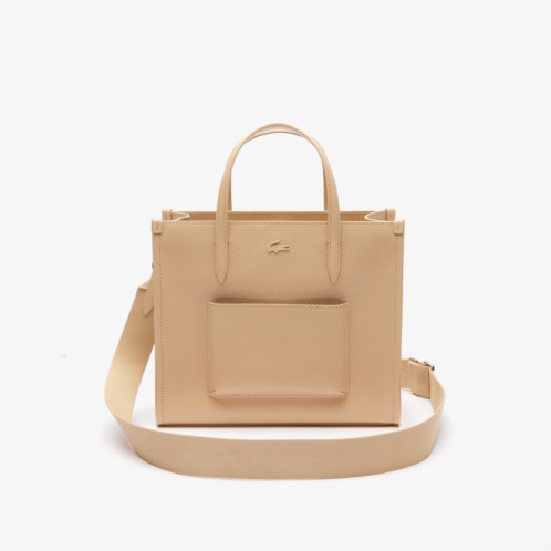 Lacoste Womens Small Chantaco Leather Tote