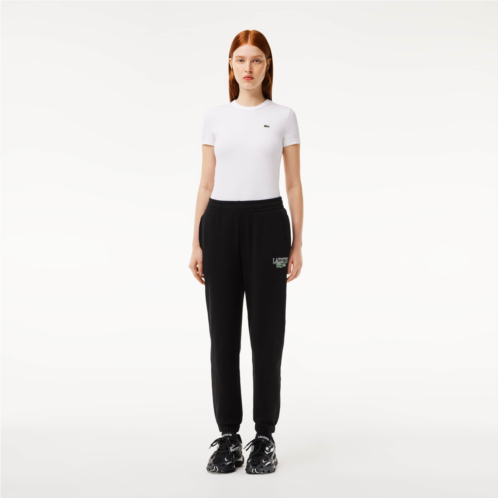 Lacoste Womens Straight Leg Sweatpants