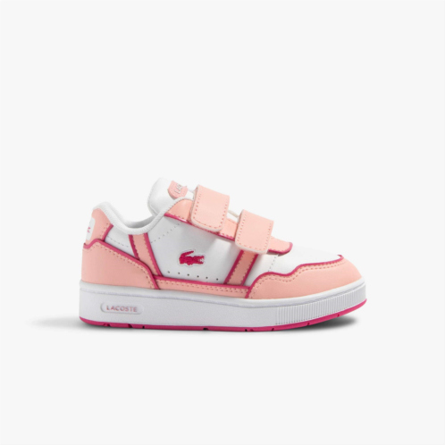 Lacoste Infants Contrast Sole T-Clip Sneakers