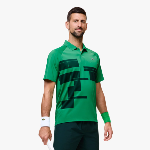 Mens Lacoste Tennis x Novak Djokovic Regular Fit Player Polo