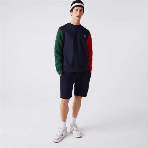 Lacoste Mens Brushed Fleece Sweatshirt