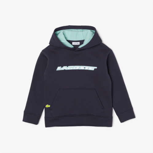 Lacoste Kids Contrast Branding Hoodie