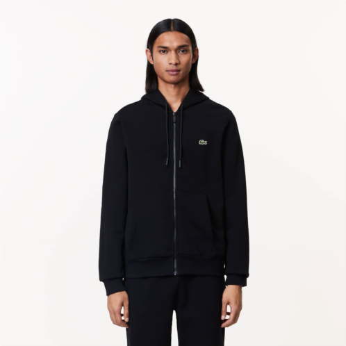 Lacoste Mens Zip-Up Fleece Hoodie