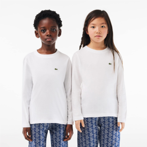 Lacoste Kids Long Sleeve Cotton Jersey T-Shirt