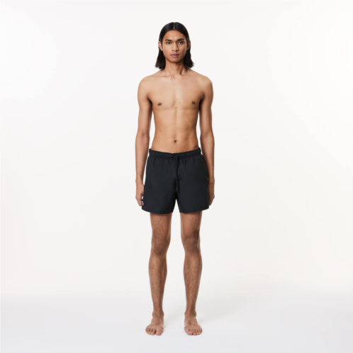 Lacoste Mens Quick-Dry Swim Trunks