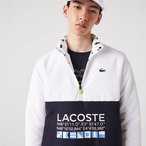 Lacoste Mens SPORT Reversible Water-Repellent Tennis Jacket