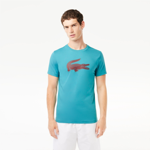 Lacoste Mens Ultra-Dry Logo Sport T-Shirt