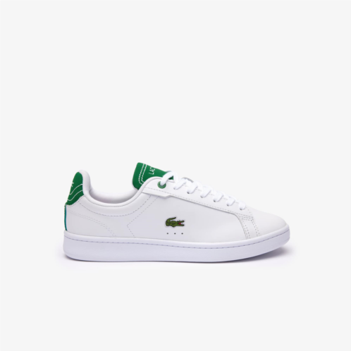 Lacoste Womens Contrast Leather Carnaby Pro Sneakers