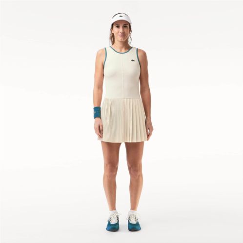 Lacoste Womens Ultra Dry Tennis Dress and Removable Shorts