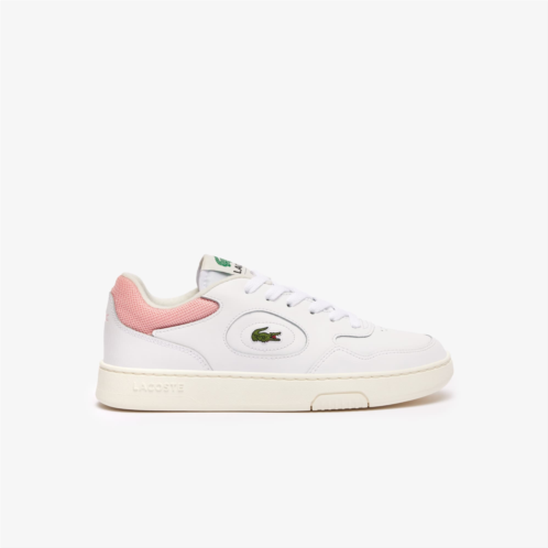 Lacoste Womens Lineset Contrasted Leather Sneakers