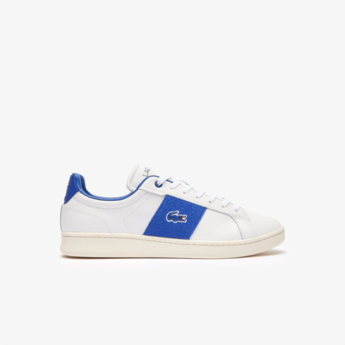Lacoste Mens Carnaby Pro CGR Bar Leather Sneakers