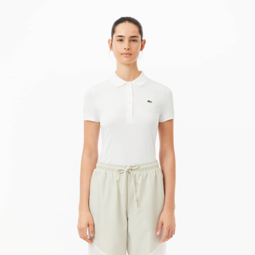 Lacoste Womens Slim Fit L.12.D Stretch Cotton Polo