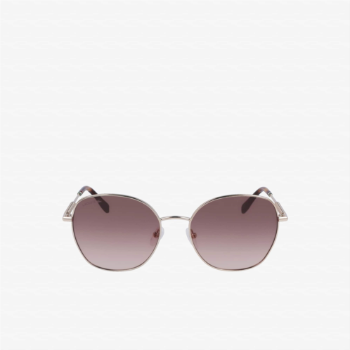 Lacoste Womens Oval Metal Neoheritage Sunglasses