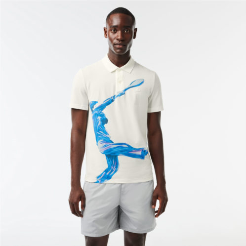 Mens Ultralight Printed Lacoste Movement Polo