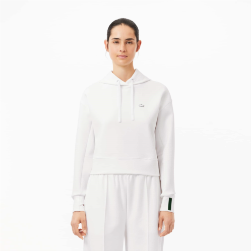 Lacoste Womens Cropped Hoodie