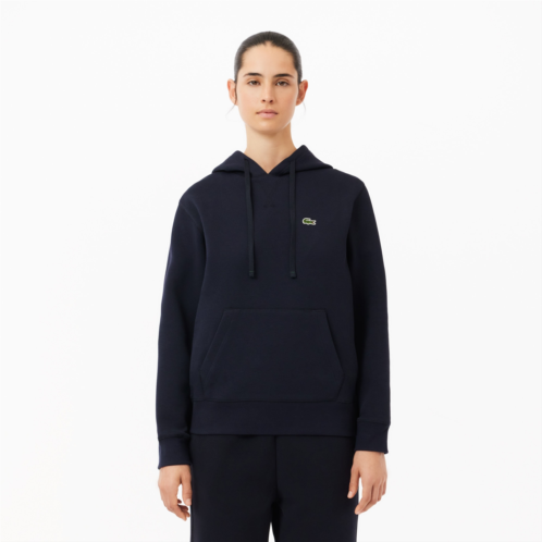Lacoste Womens Relaxed Fit Double Face Pique Hoodie
