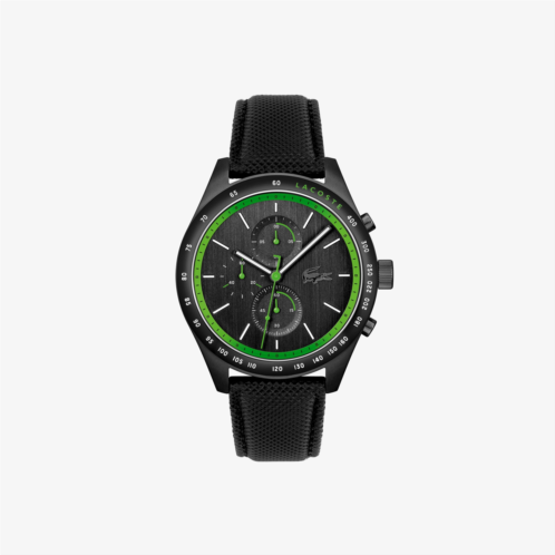 Lacoste Mens Apext Chronograph Leather Watch